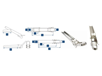 Lewmar 66840008 - Bow Roller SS AISI 304 Short Version