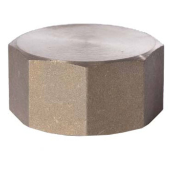Brass Pipe Cap With Hexagon 1.1/4" Internal Thread