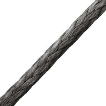 English Braids Dynastay Dyneema DM20 Low-Creep Rigging Rope 3-13 mm, Black, 100-200 m