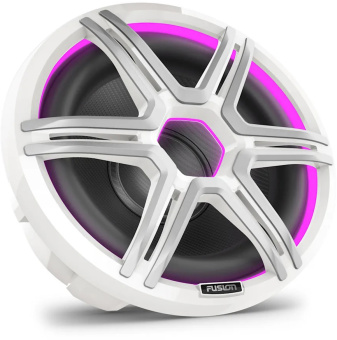Fusion Apollo 12'' Subwoofer Sport White CRGBW LED