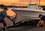 What is the First Thing You Should Do After Retrieving a Boat Onto a Trailer