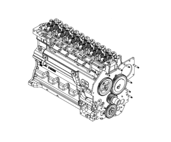 John Deere SE502569 - REMAN Complete Block Assembly