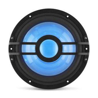 Clarion CMSP-101RGB-4 - 10" Marine Subwoofer W/ RGB LED 4-Ohm 250 Watts 30-500 Khz