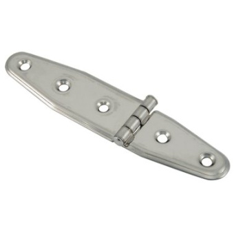 Euromarine 2 Double Oval Stainless Steel Hinges 132/30