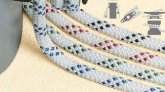 Plastimo 51291 - Braid 32 Rope (Parallel polyester core in a 32-plait sheath) Ø 12mm, 220m