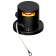 Lopolight 201-013-PRO-EX - Navigation Light 2NM 135° Yellow, Towing, Black, EX Zone 1&2