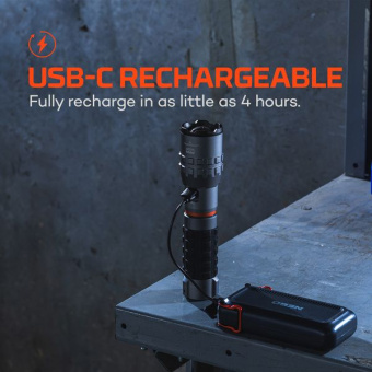 Nebo Flashlight Slyde King 4K Rechargeable