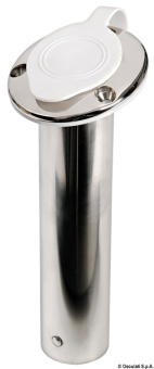 Osculati 41.211.55 - Rod Holder 75° AISI 316 With White Cap