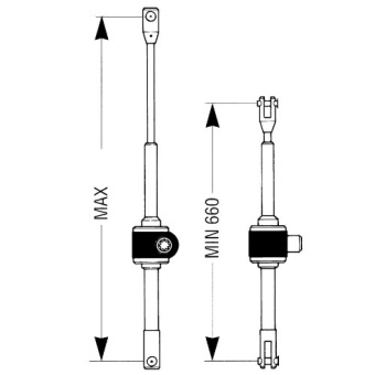 Allpa Stainless Steel Handle-operated Turnbuckle With Winchhandle Operation, With Aluminum Spindle