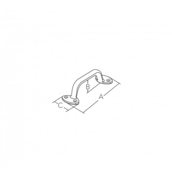 Marine Town S.S. AISI 316 Handle 150 mm