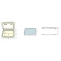 Nuova Rade 44445 - Euro 2 Hatch, 480x480mm, White