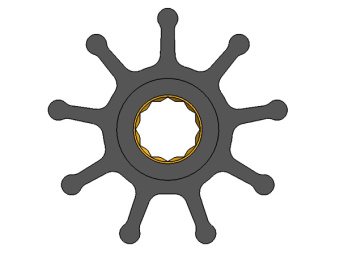 Jabsco 6760-0003B - Impeller (Nitrile) 270 MP NIOSPL