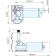 TMC Wiper 12V. For Bulkheads of 3 mm to 38 mm