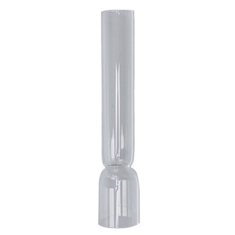 E.S. Sørensen Glass Captain's Cabin Lamp Chimney Clear 6 Inch Ø34 x 170 mm