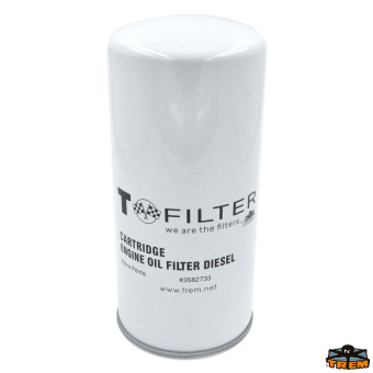 Trem N0114733 - Oil Filter For Volvo Penta Diesel Engines OEM 3582733