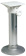 Osculati 48.665.02 - Swivel Pedestal Nylon Telescopic Sandblasted 45 cm