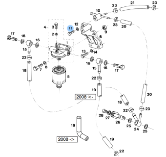 Vetus STM6185 - Hose Clamp