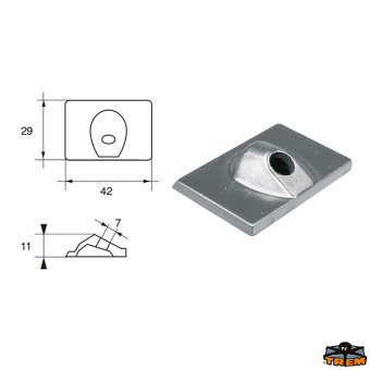 Trem L8145203 - Anode For Engines Mercury-Mercruiser