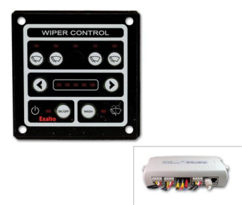 Exalto EWT Wiper Control 12/24V For 2 Wipers With Overlap