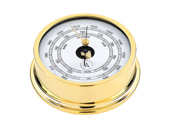 Autonautic B120D - Gold Brass Barometer 120mm