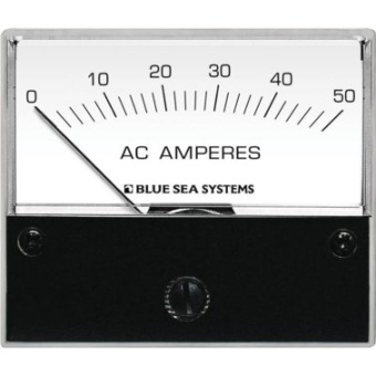 Blue Sea AC Ammeter 0-50A + TI