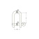 Belship 722504 - Forged Stainless Steel AISI 316 Polished D-Shackle With Eyebolt 4mm (10 pcs)