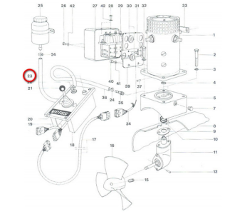 Vetus L2403 - Bulb 24V-3W for Engine Panel