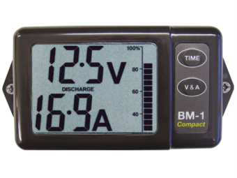 NASA BM Compact Battery Monitor Grey