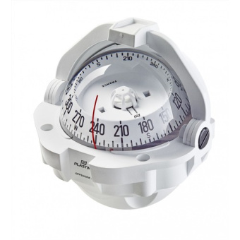 Plastimo 65003 - White Compass Offshore 105, White Conical Card, Zone ABC (Worldwide)