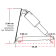Lenco Trim Kit Edge Mount 305X305 mm