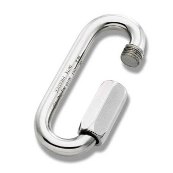 Plastimo 413225 - St. Steel Wide-opening Shackle Link Ø 7 mm