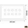 Trem L0680309 - Horizontal Electrical Panel With Prewired Circuit Breaker With USB-USBC-Voltmeter 3 Buttons 6 Switches Trem L0680309 - Horizontal Electrical Panel With Prewired Circuit Breaker With USB-USBC-Voltmeter 3 Buttons 6 Switches