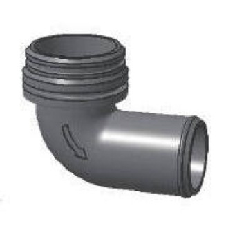 Plastimo 42798 - Nozzle Angled Ø 38 + Gasket For Pump 938