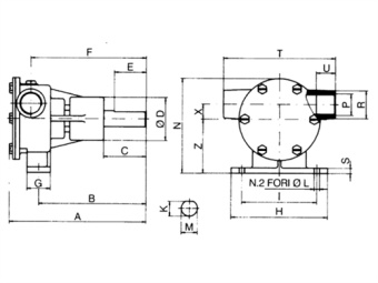 Technautic Cooling Water Pump 1"