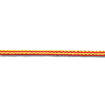 Trem Palau Levilene 16-Plait Floating Braided Yellow/Red Rope 6-8 mm, 200 m