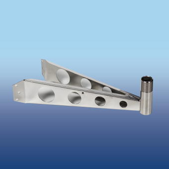 Glomex V9173 Masthead Bracket In Stainless Steel – Standard Thread 1”X14