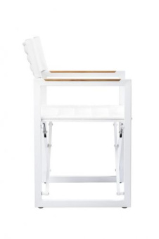 ARC Marine Director's Chair The Square Aluminium Chalk