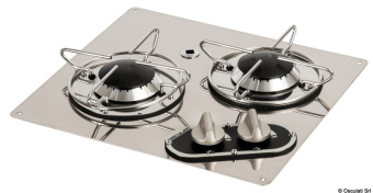 Osculati 50.103.44 - Two-Burner Cooktop 350 x 320 mm