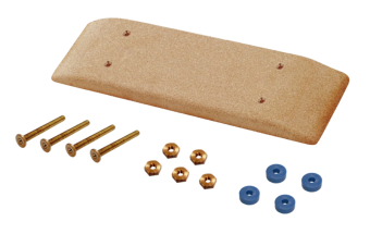 Tecnoseal PMSEAGROUND4 Marine Grounding Plate – Porous Bronze 455x150 mm