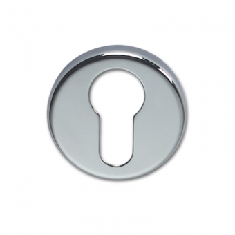 Foresti & Suardi Chromed Brass Round Escutcheon