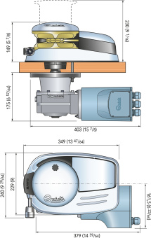 Quick Dave Vertical Windlass 1700W/24V/12mm
