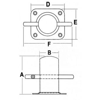 Bollard 120 mm