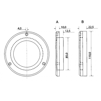 Spacer For Iris Lights