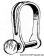 Osculati 08.765.06 - SS Short Strip Shackle 6 mm (10 pcs)