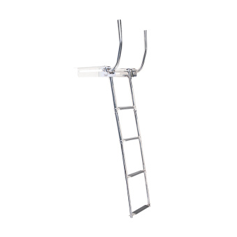 Båtsystem BKTH74 - Stainless Steel Ladder, Folding with Handles, 4 Steps
