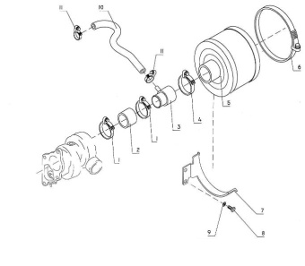 Nanni Diesel 48701018 - CLAMP,HOSE 155-180 for 4.330TDI