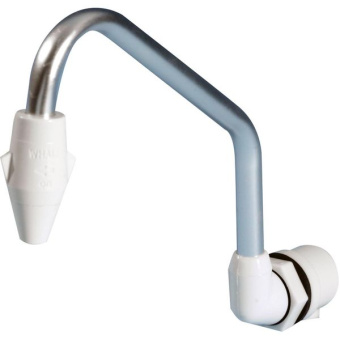 Whale FT1276 - Tuck-Away Faucet On/Off 3/8 Inch and 1/2 Inch Chrome Plated Brass