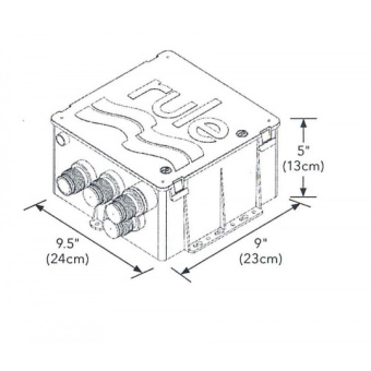 Rule Gray Water Tank With Immersion Pump 98B