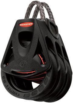 Ronstan RF55301 Series 55 Orbit Block, Triple Link Head