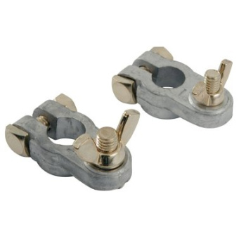 Euromarine Zinc Battery Terminal - Pair